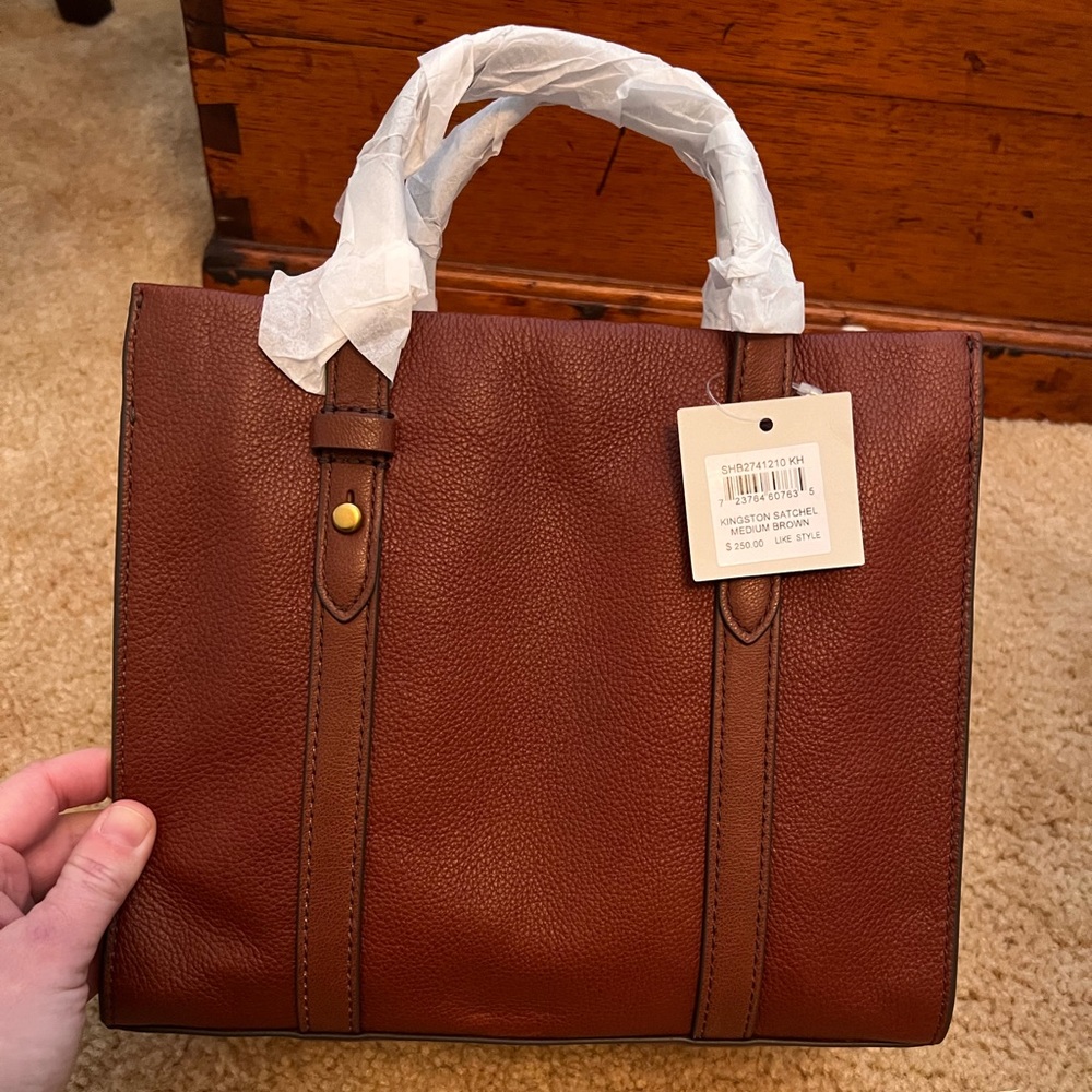 FOSSIL KINGSTON MEDIUM SATCHEL